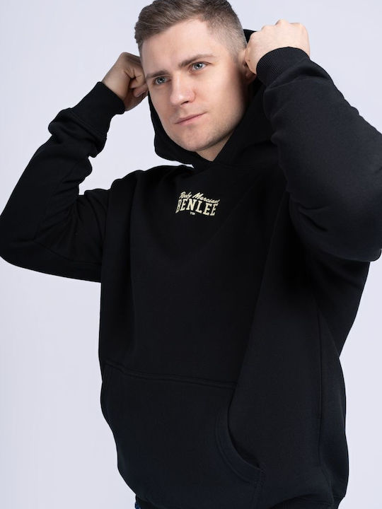Суитшърт с Качулка Black/Yellow