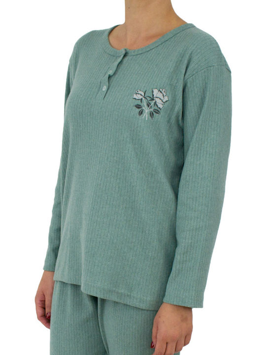 Goodnight Winter Women's Pyjama Set Mint