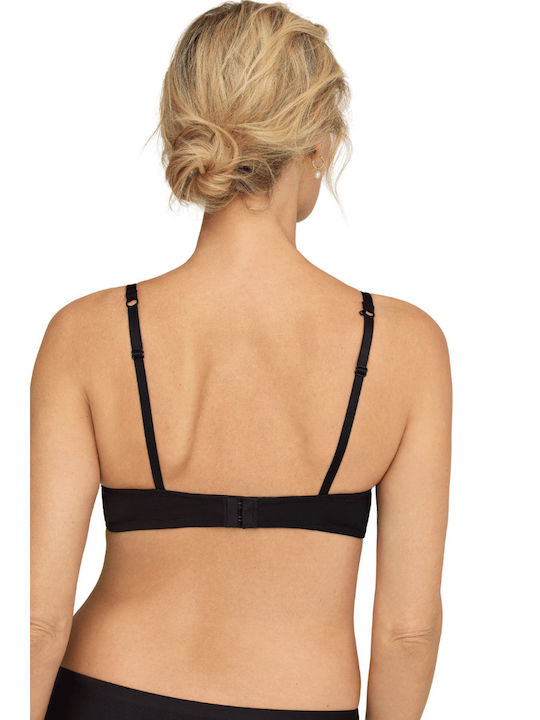 Promise Push Up Bra Underwire Black