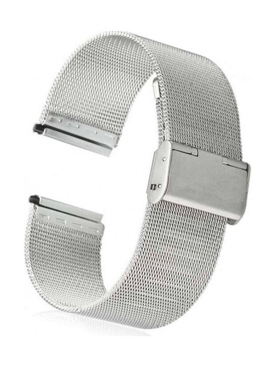 Vitopoulos Metallic Bracelet Silver 20mm