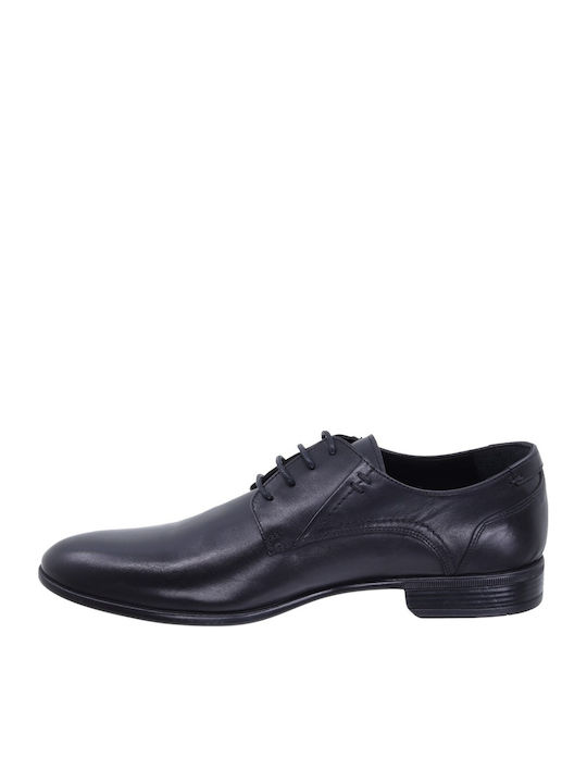 Leder Herrenschuhe Schwarz