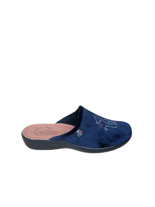 Fly Flot Men's Slipper Blue