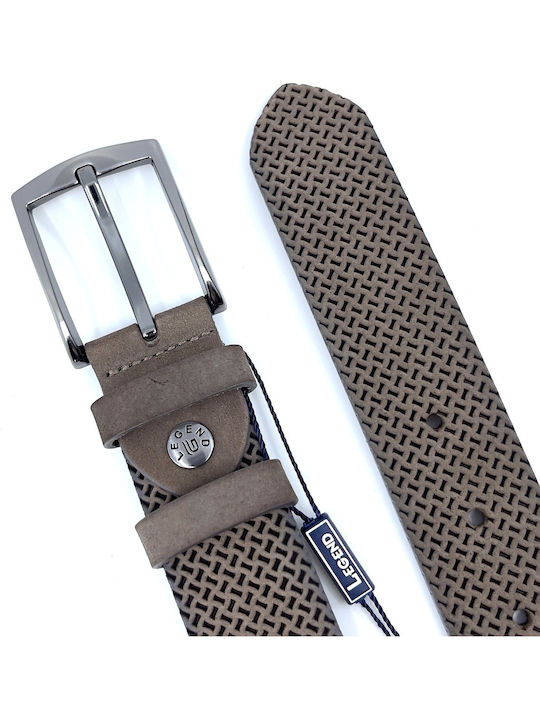 Herren Gürtel Leder Mocha