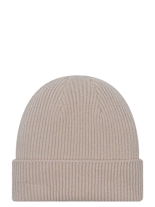 New Era Ne Knitted Beanie Cap Beige