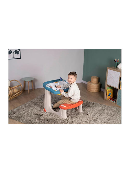 Magical Детско Бюро за Рисуване от Пластмаса Син Smoby