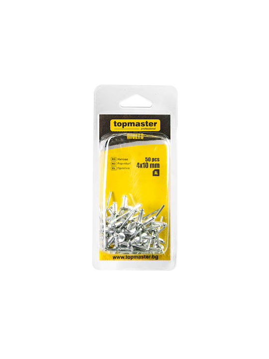 Topmaster Aluminum Rivet 4.8/25mm 40pcs