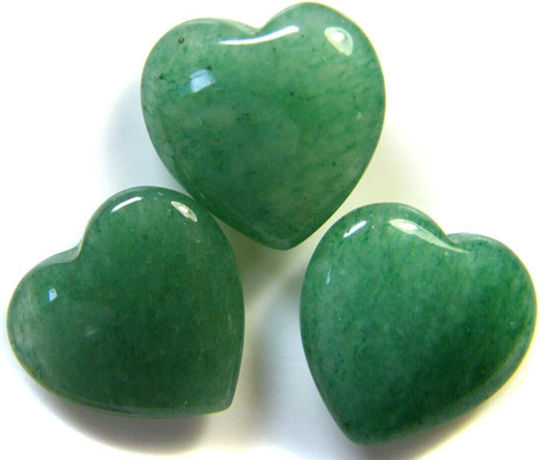 Yogi & Yogini Decorative Heart made of Stone 1pcs