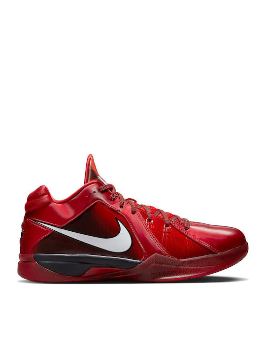 Zoom KD 3 High Basketball Shoes Red
