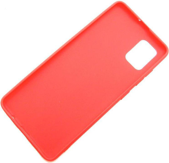 iNOS Soft TPU Back Cover Σιλικόνης Κόκκινο (Galaxy A51)