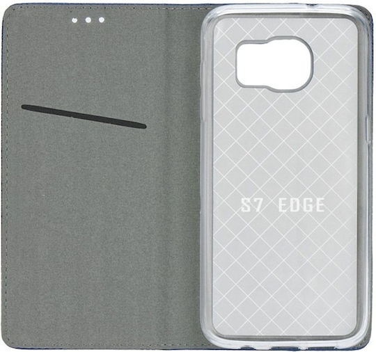 Forcell Smart Magnet Synthetic Leather Book Gold iPhone X / Xs