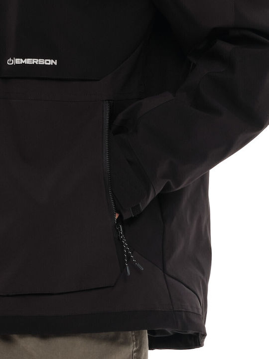 Winter Jacket Waterproof Black