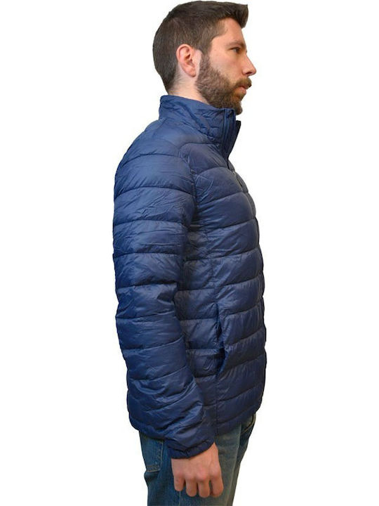 Geaca de Iarna Puffer Albastru Închis/Navy