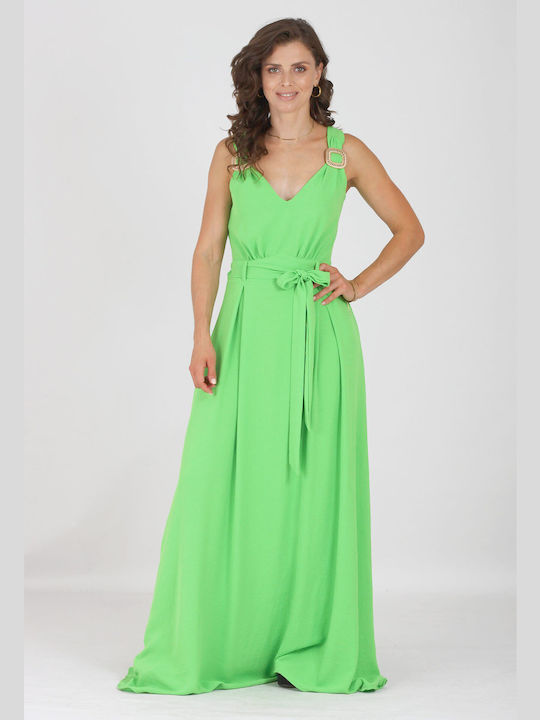 Love Me Apparel Maxi Dress Green