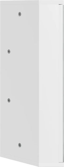 vidaXL Oglindă de Baie cu Raft & Dulap 30x24cm Alb