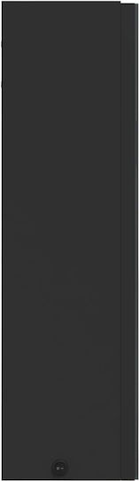 vidaXL Oglindă de Baie Lumini LED cu Raft & Dulap 60x13cm Negru