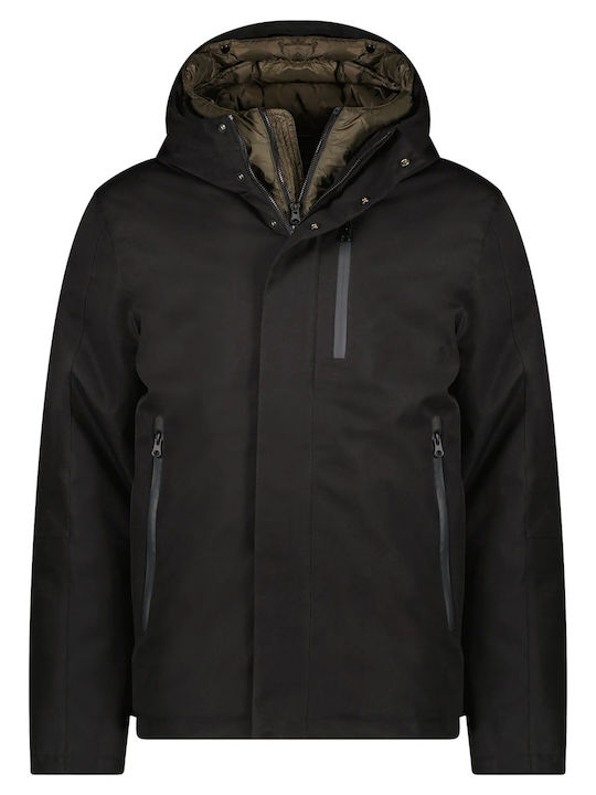 Cars Men's Winter Jacket Black