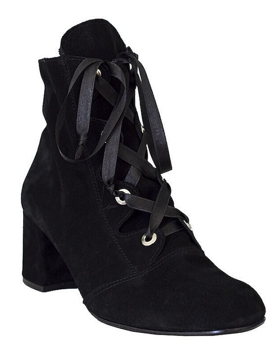 Bacali Collection Damen Knöchelstiefel Schwarz