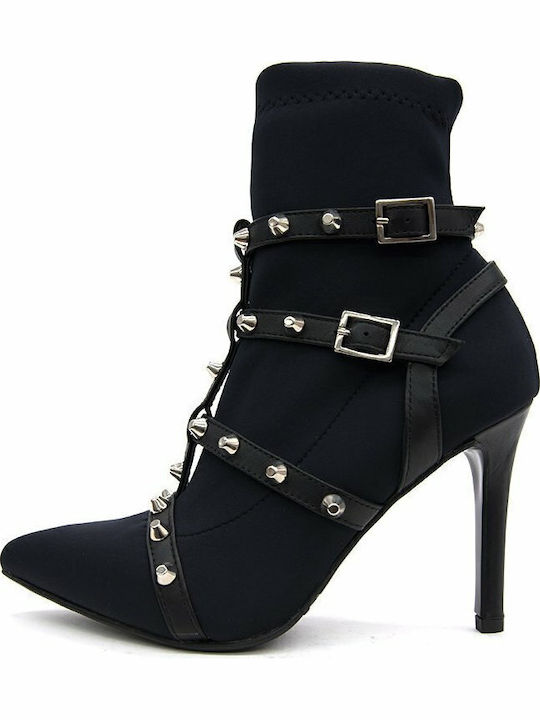 Mivida Ankle Boots Black