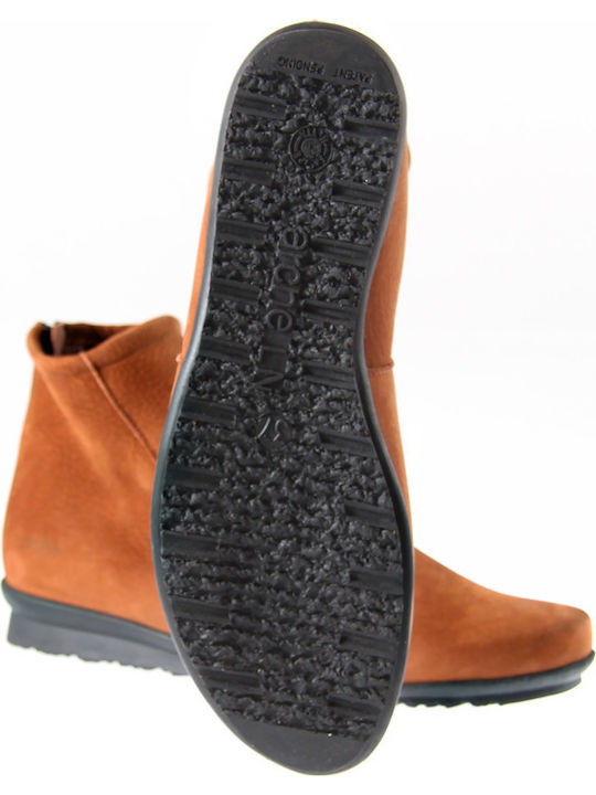 Baryky Leder Stiefeletten Damen Tabac Braun