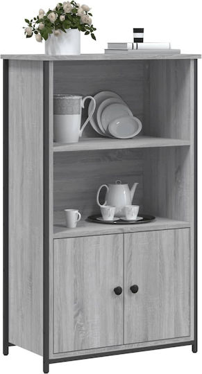 Grey Sonoma Bookcase 62x32x103.5cm