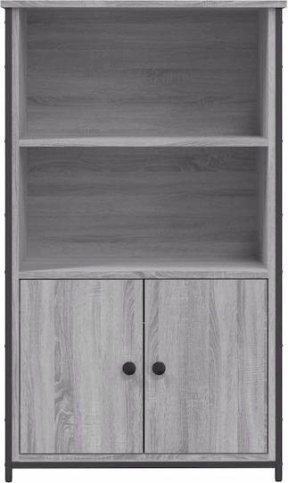 Grey Sonoma Bookcase 62x32x103.5cm