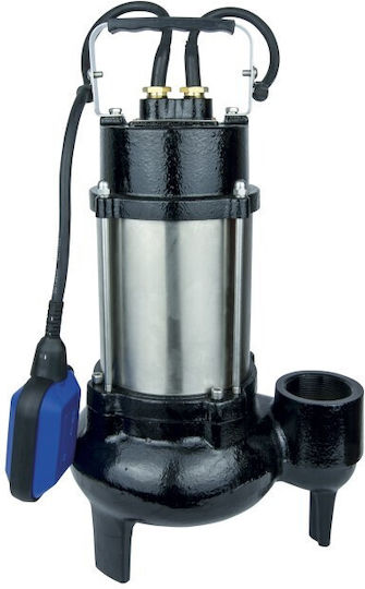 Anavalos Μονοφασική Αντλία Ακαθάρτων / Λυμάτων 0.49hp με Φλοτέρ