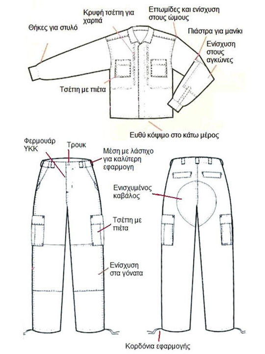 Survivors Police Uniform Jacket Rip-Stop Blue 00917