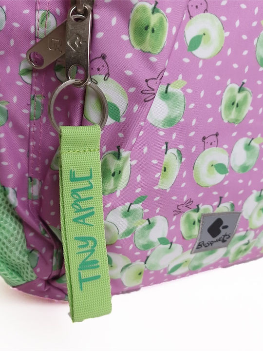 Busquets Tiny Apple Bag Backpack Pink Busquets Tiny Apple Bag Backpack Pink