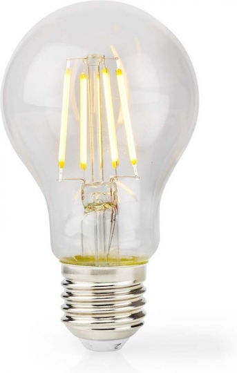 Nedis LED крушка 7W за фасунга E27 и форма A60 Топло бяло 806лм Димируем