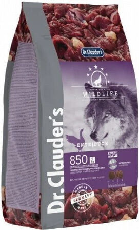 Dr.Clauder's Wildlife 11.5kg Ξηρά Τροφή χωρίς Σιτηρά για Ενήλικους Σκύλους με Πάπια