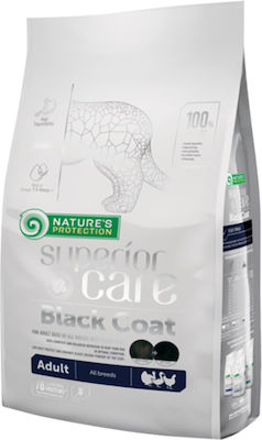 Nature's Protection Superior Care Black Coat 10kg Hrană Uscată pentru Câini Adulți