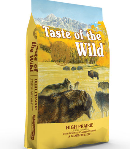 Taste Of The Wild High Prairie Canine 13kg Trockenfutter für Erwachsene Hunde ohne Getreide mit Bison und Hirsch