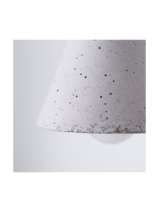 Sollux Pendant Light Gray with Socket E14, E.14 32x15cm