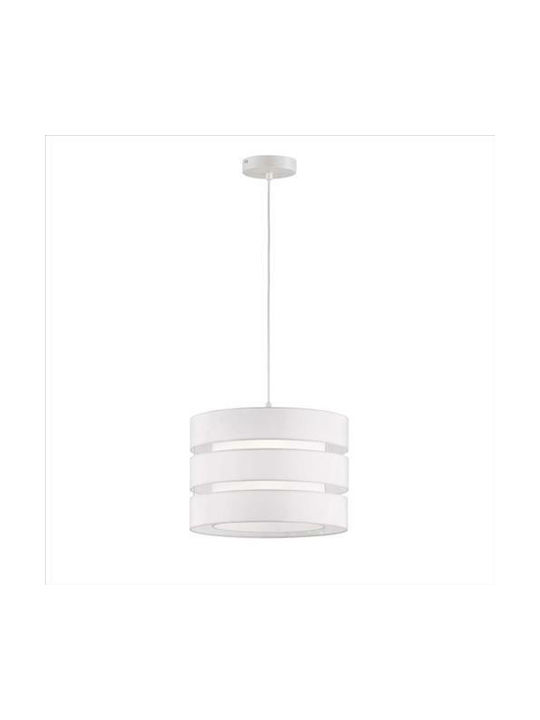 Wofi Belle 268 Pendant Light White with Socket E27