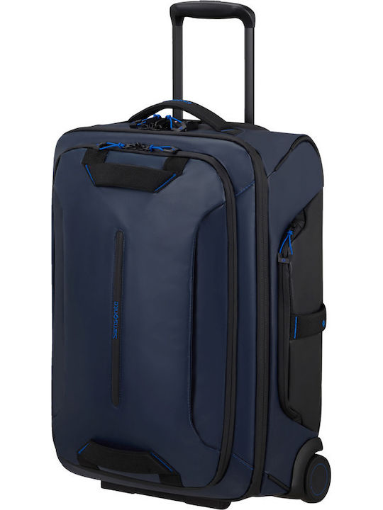 Samsonite Ecodiver Βαλίτσα Ταξιδίου Καμπίνας Υφασμάτινη Μπλε με 2 Ρόδες Ύψους 55εκ.