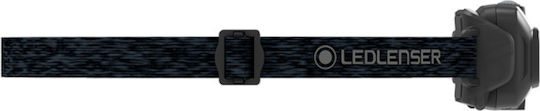 LedLenser Rechargeable Headlamp LED IP68 with Maximum Brightness 500lm Hf4r Core Black