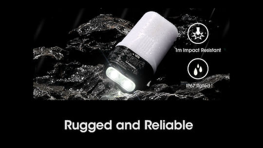 NiteCore LED с Максимална Яркост 3000лм LR70 Черен