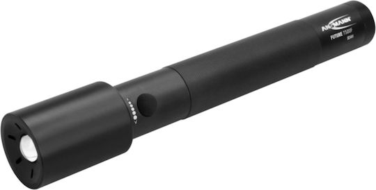 Ansmann Lanternă LED IP54 cu Luminozitate Maximă 260lm Torch Future T500F Negru