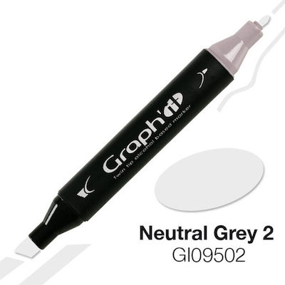 Graph' it Neutral Permanent Marker Gray 1Stück