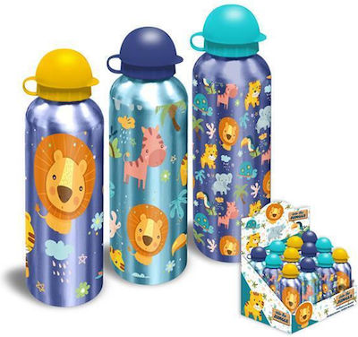 Kids Aluminium Water Bottle Multicolour 500ml