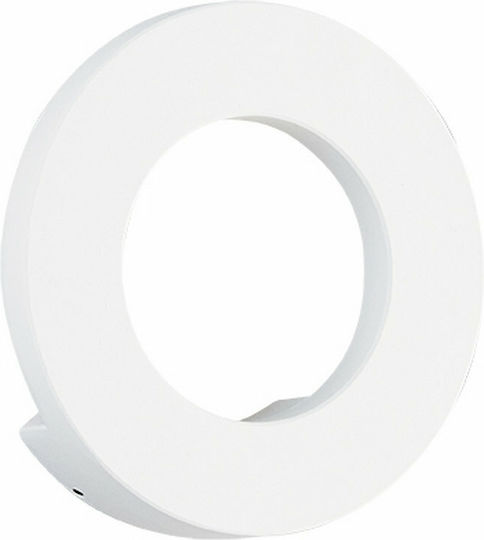 Viokef Wandmontierte Außen-Deckenleuchte LED IP54 7W mit Warmweiß Licht