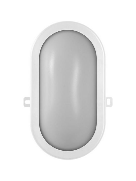 Ledvance Bulkhead Επιτοίχια Εξωτερική Πλαφονιέρα LED IP54 11W με Φυσικό Λευκό Φως