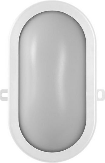 Ledvance Bulkhead Aplica de exterior montată pe perete LED IP54 11W cu Alb Natural Lumină