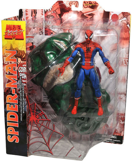 Diamond Select Toys Marvel: Spiderman Spider-Man Classic Select Φιγούρα Δράσης 18εκ.
