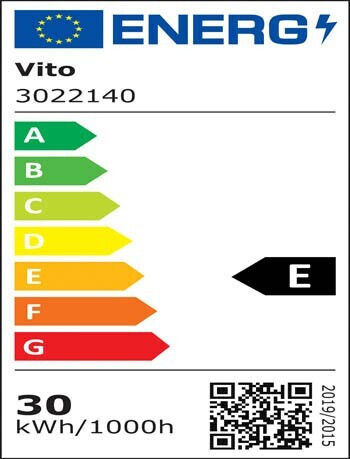 Vito Waterproof LED Floodlight 30W Cold White 6000K IP65