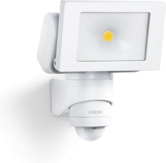 Steinel Waterproof LED Floodlight 20.5W Natural White 4000K with Motion Sensor IP44