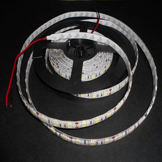 Atman Αδιάβροχη Ταινία LED 12V Κίτρινο Φως 5m Τύπου SMD5050