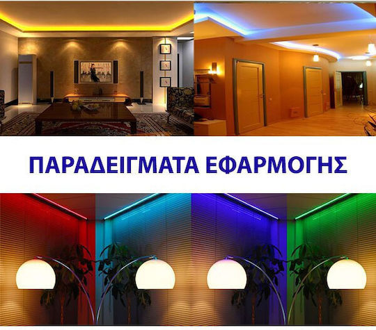 Eurolamp Bandă LED 12V Verde Lumină 5m Tip SMD2835