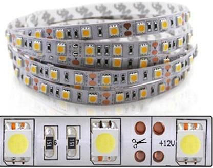 Lucas Ταινία LED 12V Ψυχρό Λευκό Φως 5m Τύπου SMD5050