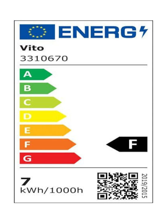 Vito Φωτιστικό Μπάνιου LED Λευκό 280x3.75x5.52εκ.